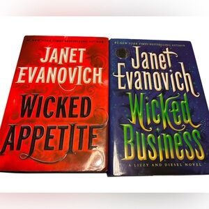 Set of 2 “Wicked” Books by Janet Evanovich